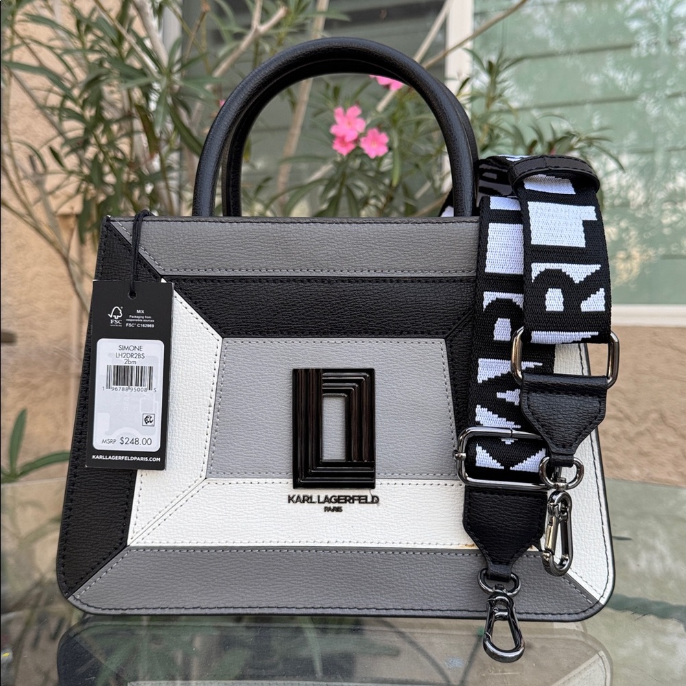 Restock 🩷 Karl Lagerfeld Simon Satchel - Picture 1 of 12